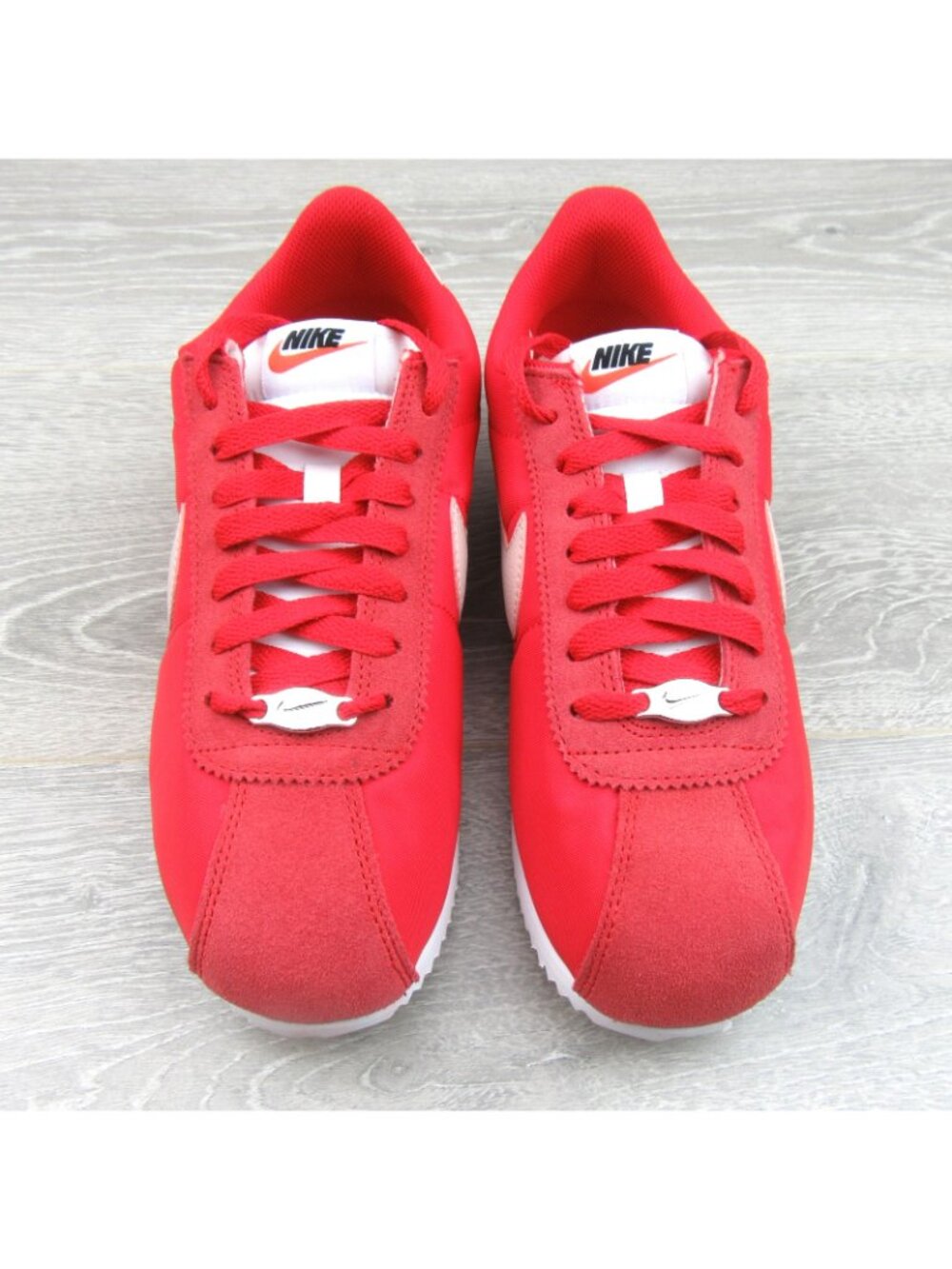 Nike Cortez Textile Womens Size 8 University Red White Sneakers NEW - Picture 6 of 13